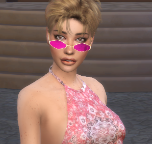 sims premium cc download blonde female Leona Dienes by Bonita100 Face View