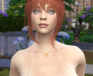 sims alpha cc style download girl Maeve Ryan by Bonita100 Face View