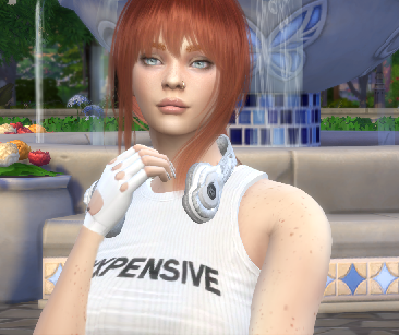 sims 4 premium cc download girl Maeve Ryan by Bonita100 Face View
