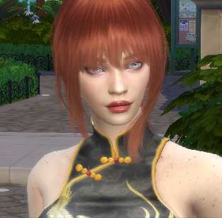 the sims 4 custom sim download girl Maeve Ryan by Bonita100 Face View