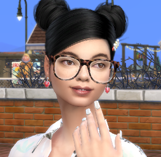 sims game cc download girl Diana Torres by Bonita100 Face View