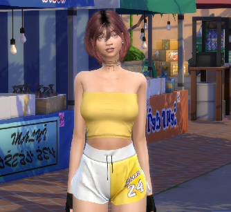 the sims 4 cc download girl Imene Martinez by Bonita100 Body View