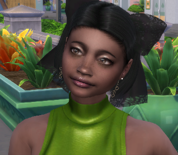 sims game custom sim download girl Destiny Brown by Bonita100 Face View