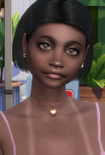 the sims 4 custom character download girl Destiny Brown by Bonita100 Face View