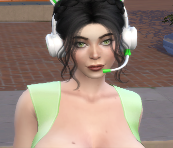 sims 4 alpha cc download brunette female Maria Malla by Bonita100 Face View