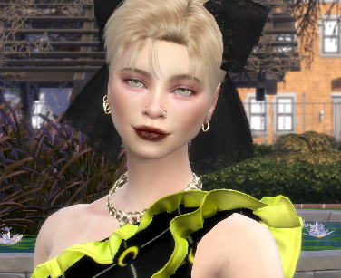 sims alpha cc style download blonde female Katrine Jensen by Bonita100 Face View