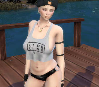 sims custom content download girl Katrine Jensen by Bonita100 Body View