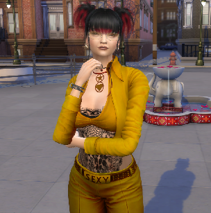 the sims 4 alpha cc download asian girls female Chelsea Liang by Bonita100 Body View