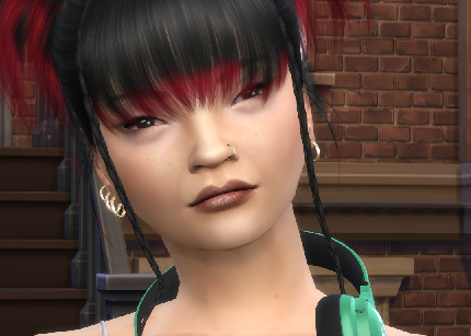 sims 4 high detail download asian girls female Chelsea Liang by Bonita100 Face View