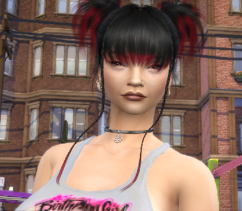 sims4 alpha cc download asian girls female Chelsea Liang by Bonita100 Face View