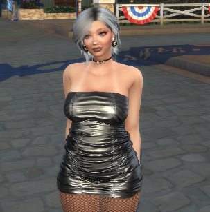 sims realistic style download woman Carmen Ortiz by Bonita100 Body View