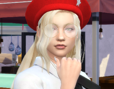 sims4 high detail download girl Birna Gunnarsson by Bonita100 Face View