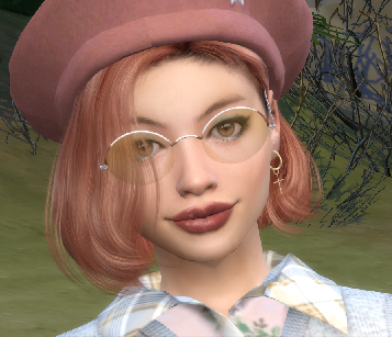sims game high detail download dyed-hair female Xema Acevedo by Bonita100 Face View