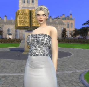 the sims 4 realistic style download woman Urzula Filipowicz by Bonita100 Body View