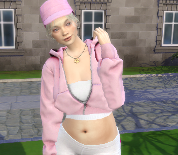 sims4 custom character download woman Urzula Filipowicz by Bonita100 Body View