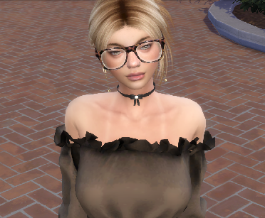 sims alpha cc download blonde female Maureen Walsh by Bonita100 Face View
