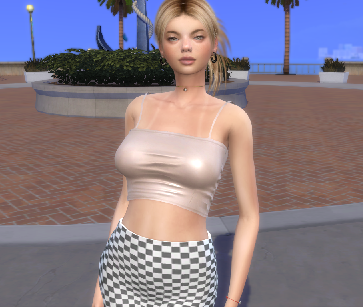 sims4 high detail download girl Maureen Walsh by Bonita100 Body View