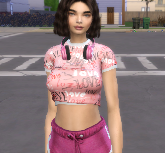 sims premium cc download girl Ocean Beaufort by Bonita100 Body View