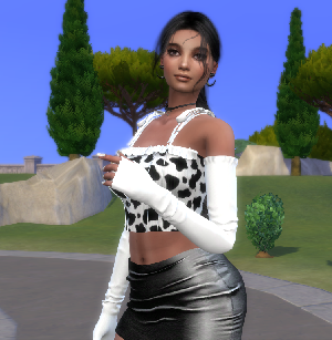 sims game realistic style download girl Riddhi Bakshi by Bonita100 Body View