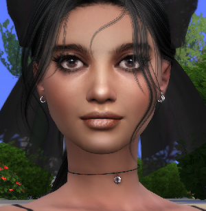 the sims 4 premium cc download brunette female Riddhi Bakshi by Bonita100 Face View