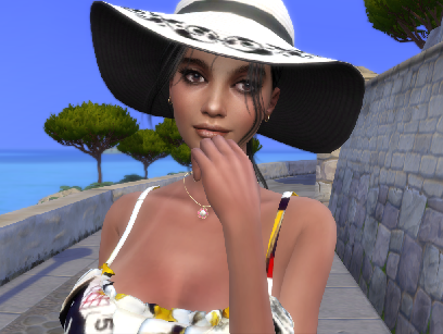 sims4 cc download brunette female Riddhi Bakshi by Bonita100 Face View
