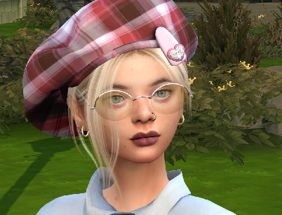 sims game high detail download blonde female Heidi Hoffmann by Bonita100 Face View