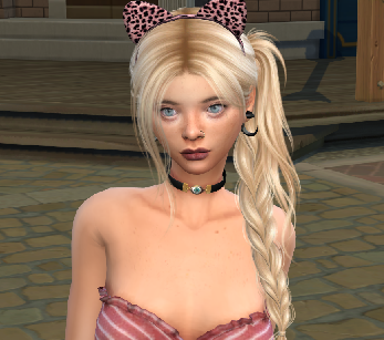 sims custom content download blonde female Heidi Hoffmann by Bonita100 Face View