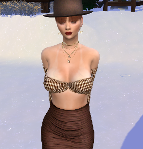 the sims 4 cc download redhead female Maja Larsen by Bonita100 Body View
