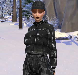 sims 4 custom content download redhead female Maja Larsen by Bonita100 Body View