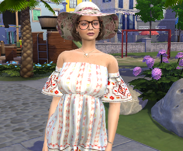 sims4 premium cc download woman Simona Rossi by Bonita100 Body View