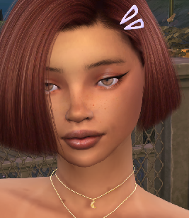 sims4 alpha cc style download brown hair female Maria Jose Martinez by Bonita100 Face View