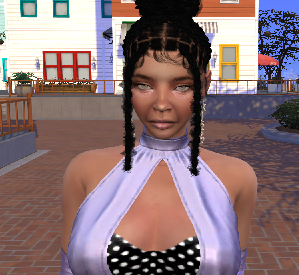 sims4 premium cc download woman Latonya Washington by Bonita100 Face View