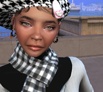 sims 4 cc download woman Latonya Washington by Bonita100 Face View