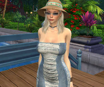 sims cc download blonde female Frida Rasmussen by Bonita100 Body View