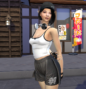 sims 4 custom sim download girl So-hyun Kim by Bonita100 Body View
