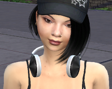 sims4 custom content download asian girls female So-hyun Kim by Bonita100 Face View