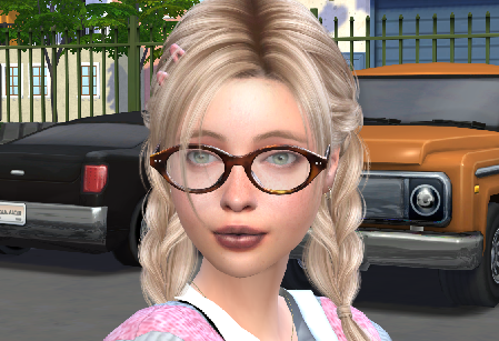 sims4 alpha cc download girl Luciana Wozniak by Bonita100 Face View