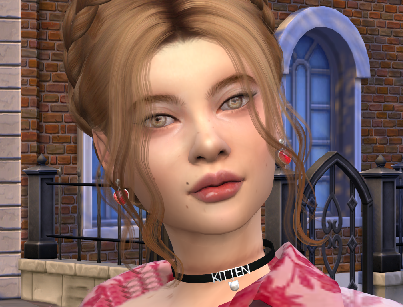 sims game custom content download girl Darya Matskevich by Bonita100 Face View