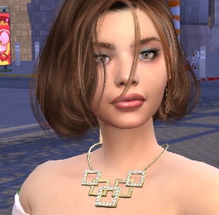 sims 4 realistic style download girl Rachel Marcovic by Bonita100 Face View