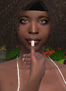 the sims 4 premium cc download brown hair female Yaribel Castillo by Bonita100 Face View