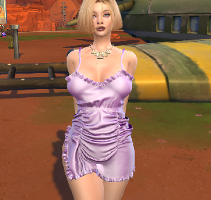 sims custom sim download occult female Ciryne Myrrathis by Bonita100 Body View
