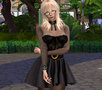 sims 4 premium cc download blonde female Johanna Nilsson by Bonita100 Body View