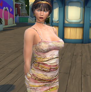 sims high detail download girl Polina Smirnova by Bonita100 Body View
