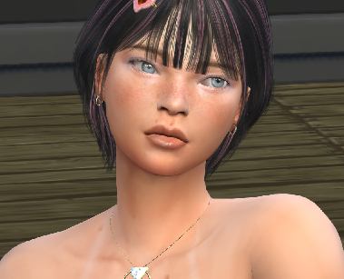 sims4 custom sim download girl Polina Smirnova by Bonita100 Face View
