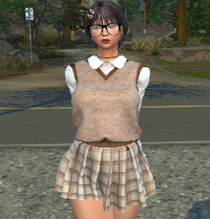 sims game alpha cc download girl Polina Smirnova by Bonita100 Body View