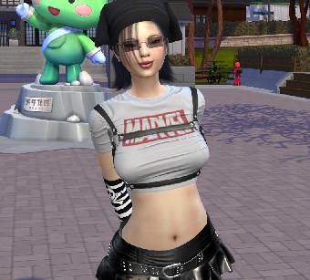 sims 4 cc download asian girls female Hina Yamada by Bonita100 Body View