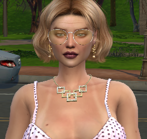 the sims 4 cc download blonde female Jessica Anderson by Bonita100 Face View