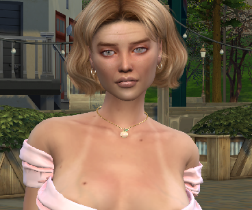 sims custom character download blonde female Jessica Anderson by Bonita100 Face View