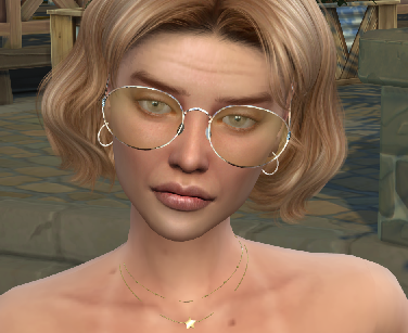 sims 4 custom content download blonde female Jessica Anderson by Bonita100 Face View