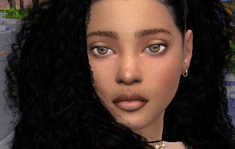 sims 4 premium cc download girl Meriem Ben Hadda by Bonita100 Face View